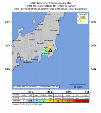 JAPAN EARTHQUAKE