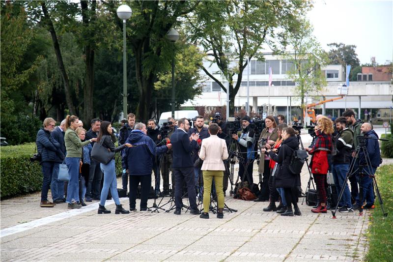 Tiskovna konferencija gradonačelnika Zagreba Tomislava Tomaševića