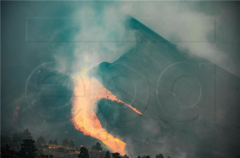 SPAIN VOLCANO ERUPTION