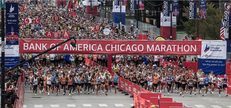 USA MARATHON CHICAGO MARATHON