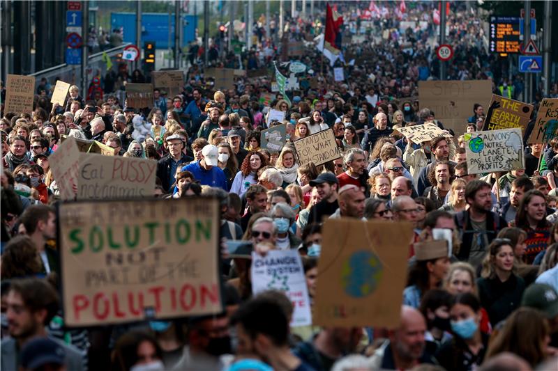 BELGIUM ENVIRONMENT CLIMATE PROTEST