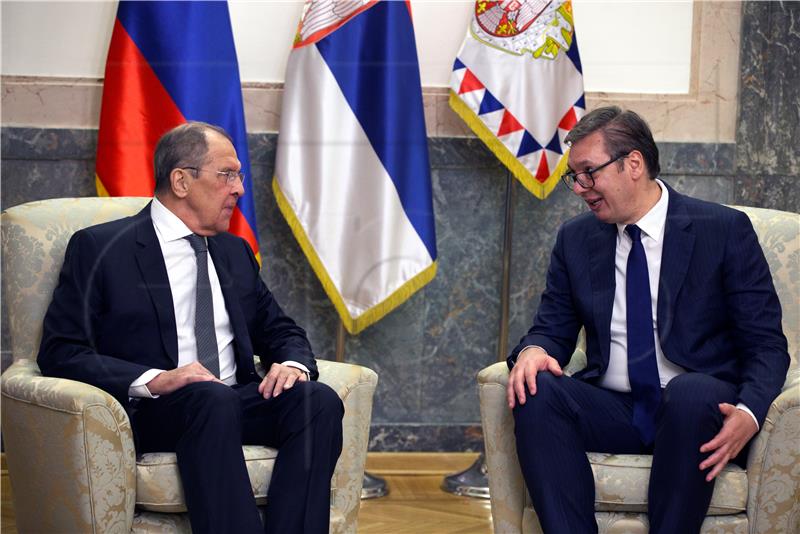 Lavrov rejects claims that Russia meddles in W. Balkan countries' internal affairs