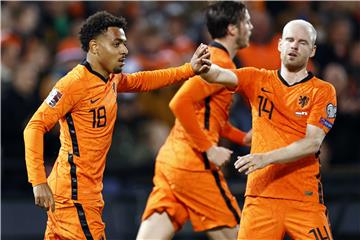 NETHERLANDS SOCCER FIFA WORLD CUP 2022 QUALIFICATION