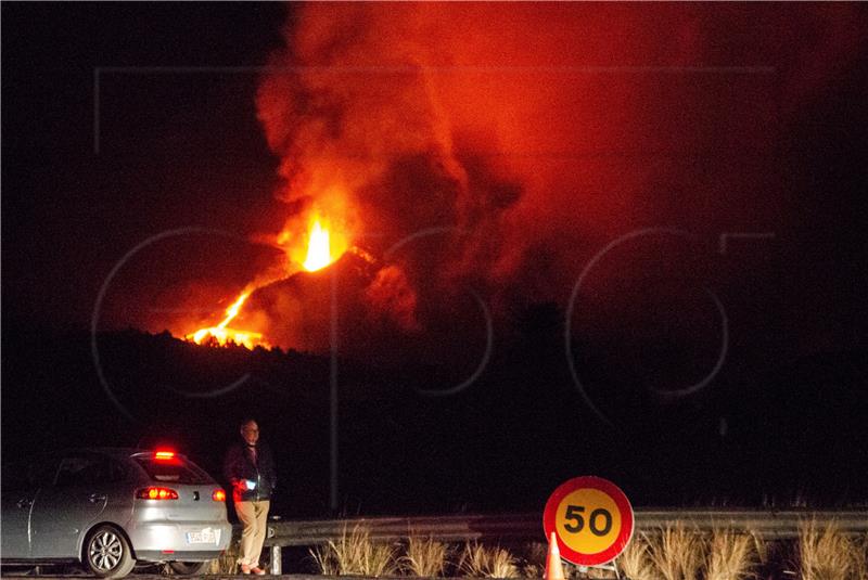 SPAIN VOLCANIC ERUPTION