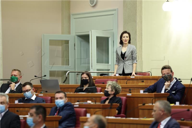 Glasanje u Saboru po raspravljenim točkama