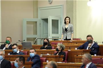 Glasanje u Saboru po raspravljenim točkama