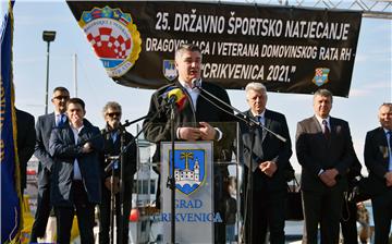 Milanović otvorio 25. državno sportsko natjecanje dragovoljaca i veterana 