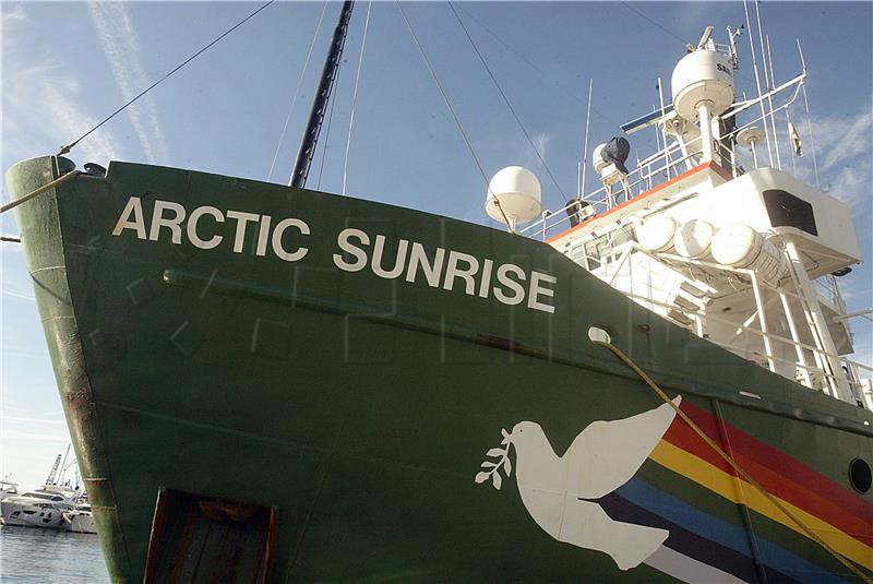 Greenpeaceov brod Artic Sunrise u Rijeci