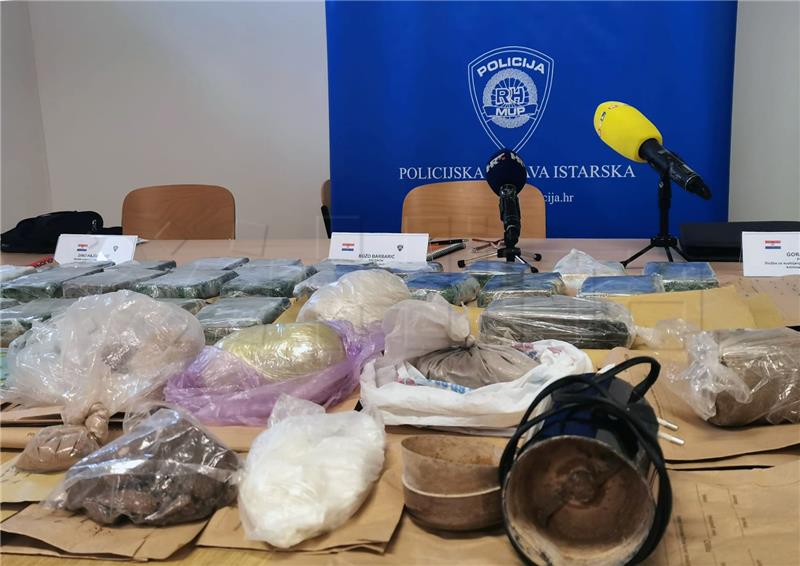 Croatian police bust drug-trafficking ring in cooperation with SIPA