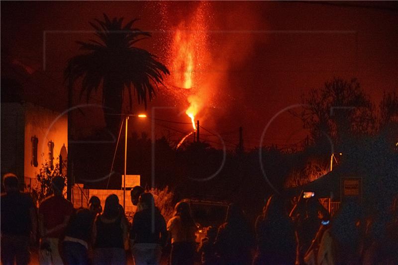 SPAIN VOLCANIC ERUPTION