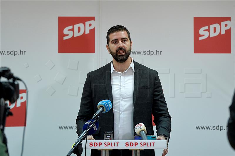 Konferencija za medije SDP-a Split