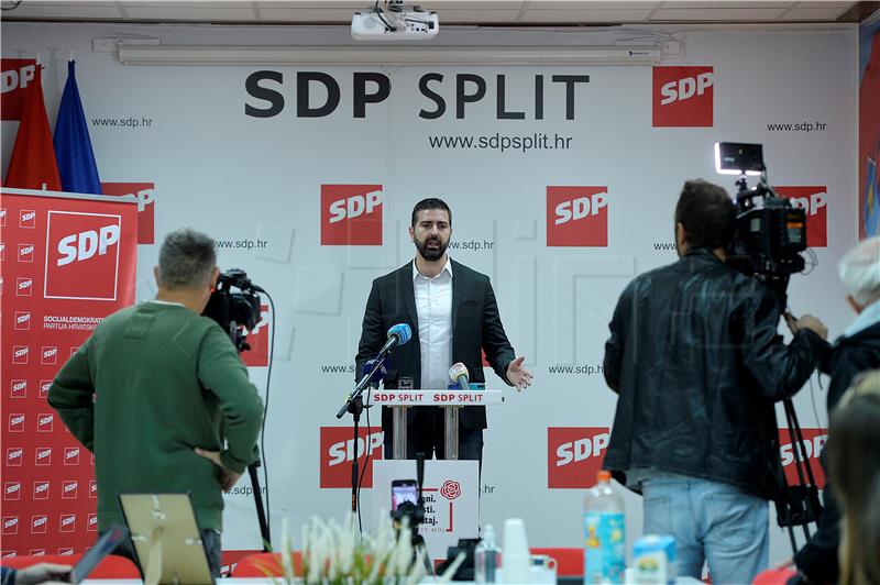 Konferencija za medije SDP-a Split