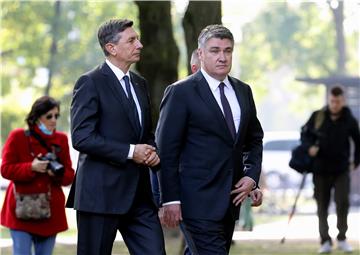 Milanović i njegov slovenski kolega Borut Pahor otkrili spomenik Francu Prešernu