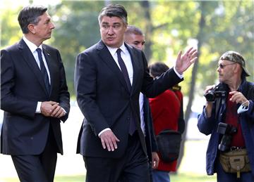 Milanović i njegov slovenski kolega Borut Pahor otkrili spomenik Francu Prešernu