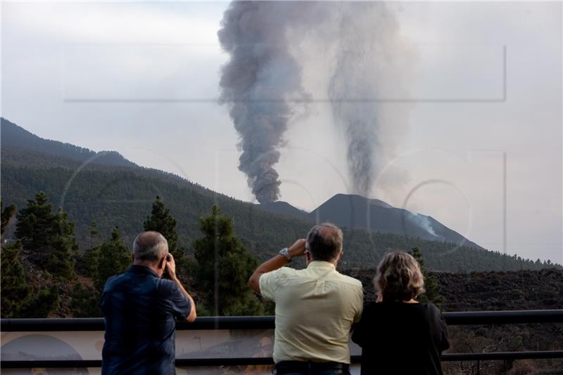 SPAIN VOLCANIC ERUPTION