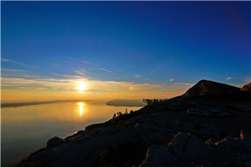 Zalazak sunca na Skywalku, Biokovo