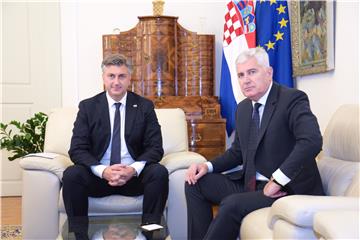 Plenković i Čović o potrebi izmjena Izbornog zakona BiH