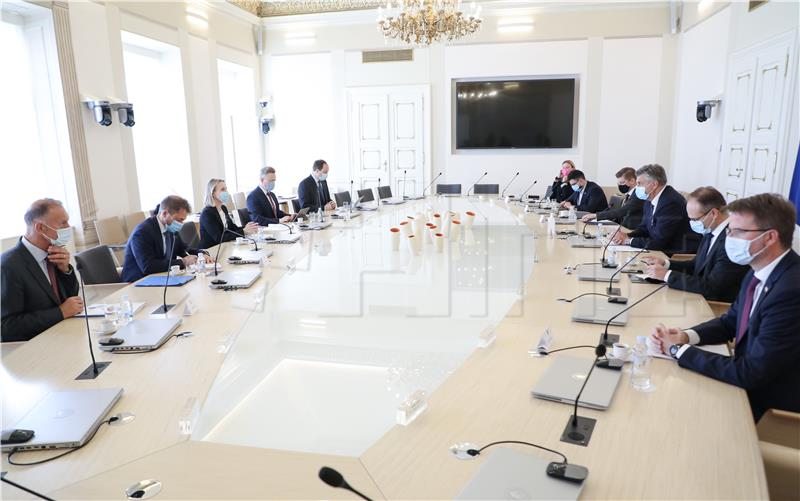 Plenković meets with EIB delegation