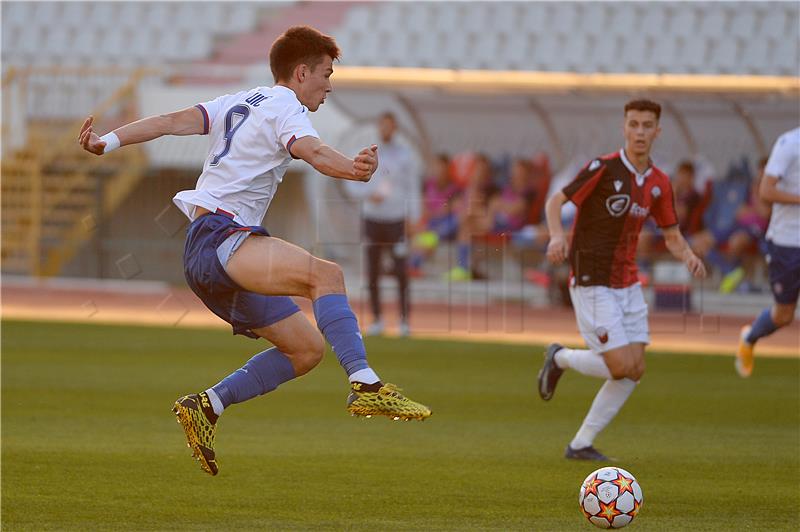 Uzvratna utakmica juniorske Lige prvaka Hajduk - Škendija iz Tetova