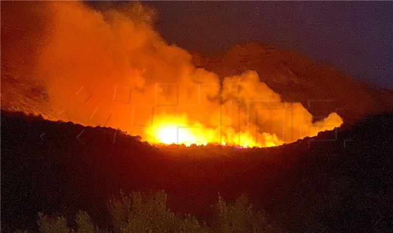 Požar u Gradcu, izgorjelo 10-tak hektara borove šume