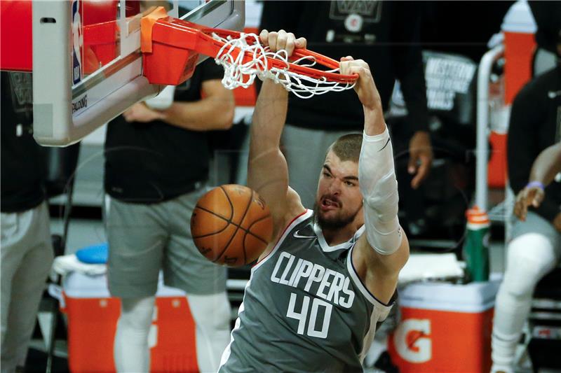 NBA: Zubac zabio 14 u porazu Clippersa