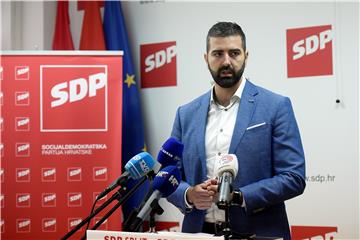 Izvanredna press konferencija SDP-a Split