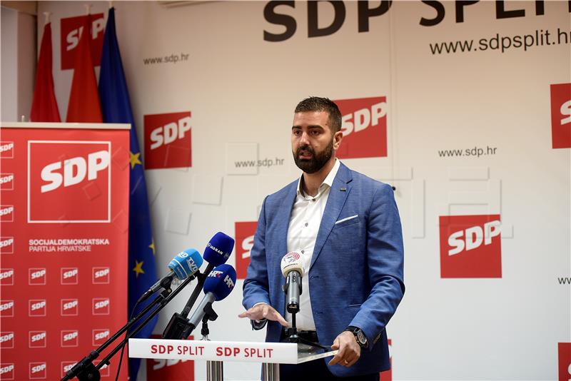 Izvanredna press konferencija SDP-a Split