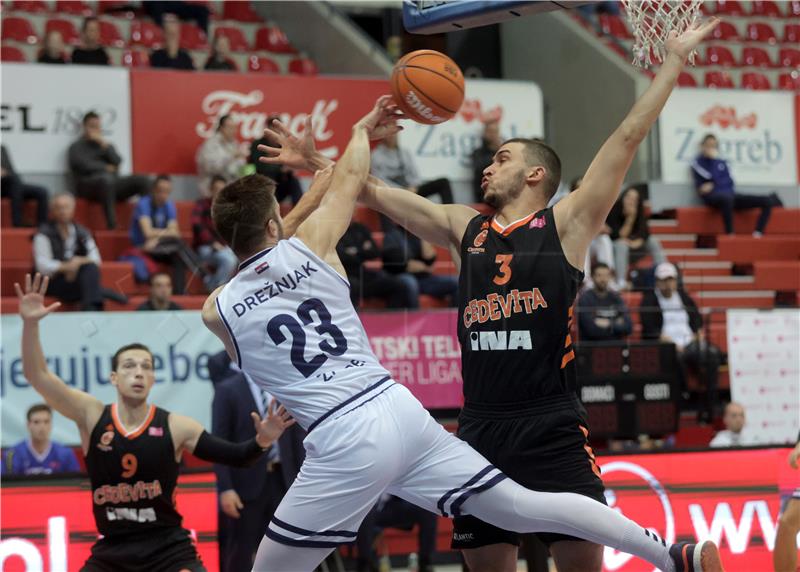 Utakmica 7. kola Prve hrvatske košakraške lige: Cibona - Cedevita Junior