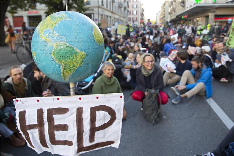 SWITZERLAND DEMONSTRATION GLOBAL CLIMATE STRIKE