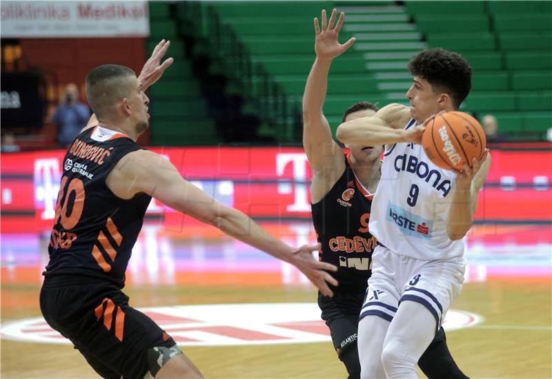 Utakmica 7. kola Prve hrvatske košakraške lige: Cibona - Cedevita Junior