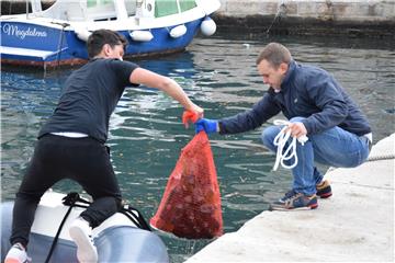 Dubrovnik - Akcija čišćenja podmorja u starom gradskom portu