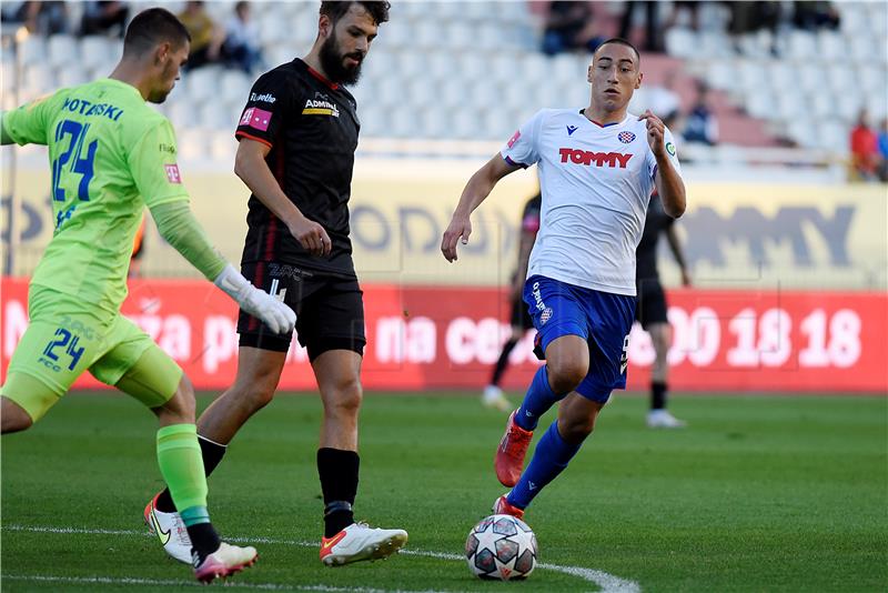 Utakmica 13. kola Prve HNL Hajduk - Gorica