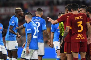 Serie A: Roma zaustavila savršeni niz Napolija, isključena oba trenera