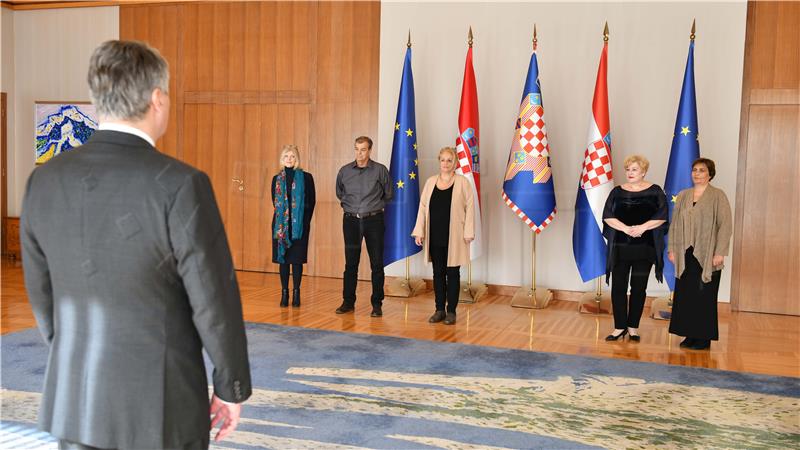 Milanović primio predstavnike Hrvatskog društva za bolesti jetre