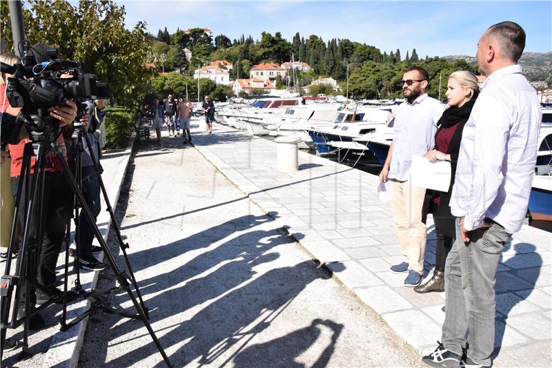 Dubrovnik: Konferencija za medije stranke Srđ je Grad