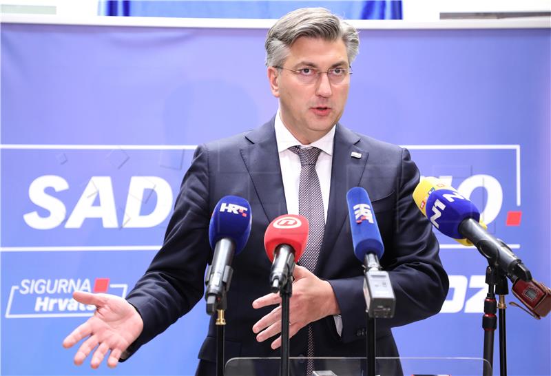 Plenković: Bosnia can function better only if all its peoples are satisfied