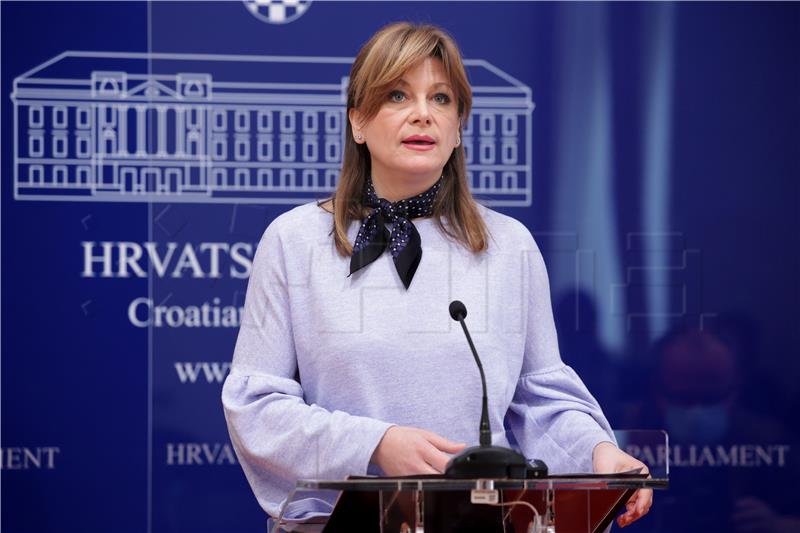 Konferencija za medije Karoline Vidović Krišto