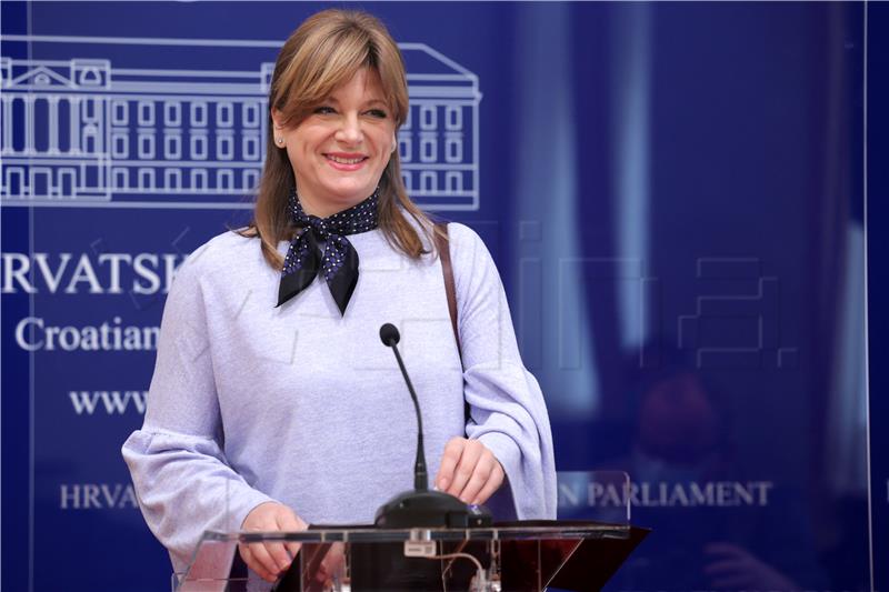 Konferencija za medije Karoline Vidović Krišto