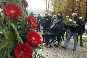 Obilježena 30.godišnjica osnivanja 138. brigade HV "Goranski risovi" Delnice