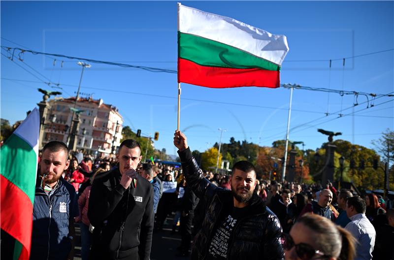 BULGARIA PROTEST PANDEMIC COVID PASS