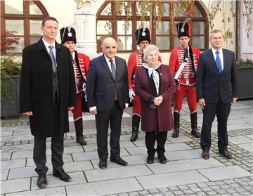 Gradonačelnik Varaždina Bosilj ugostio predsjednika Republike Malte Vellu