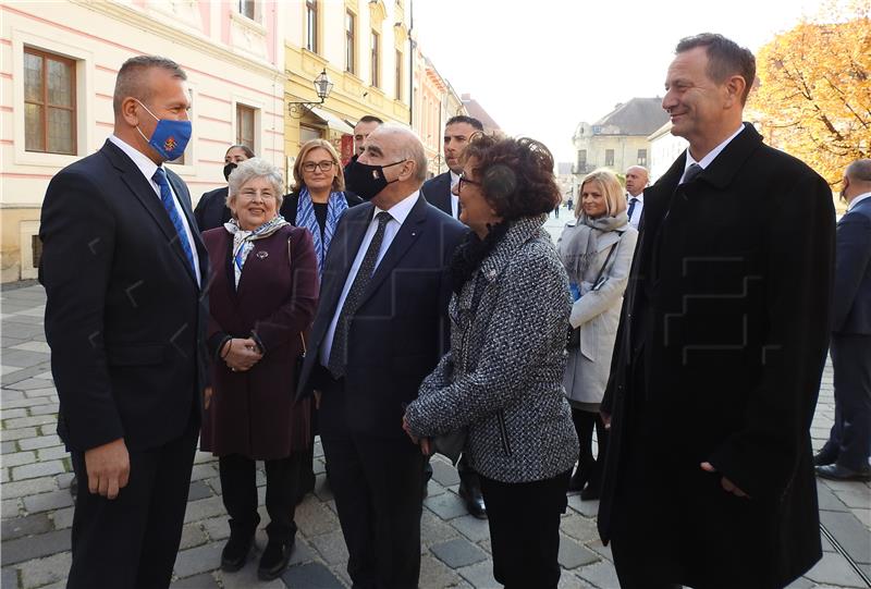 Gradonačelnik Varaždina Bosilj ugostio predsjednika Republike Malte Vellu