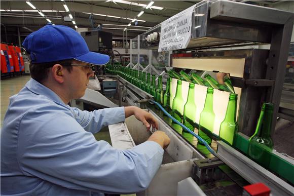 Croatia's industrial production increases for 10th month in a row