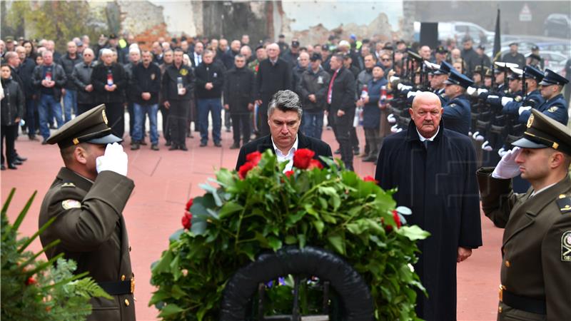 Predsjednik Milanović sudjelovao na obilježavanju 30. obljetnice akcije „Orkan“