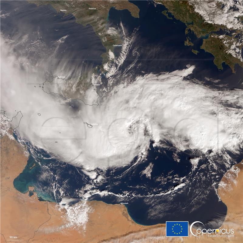 ITALY WEATHER CYCLONE APOLLO