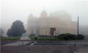 Magla u Zagrebu