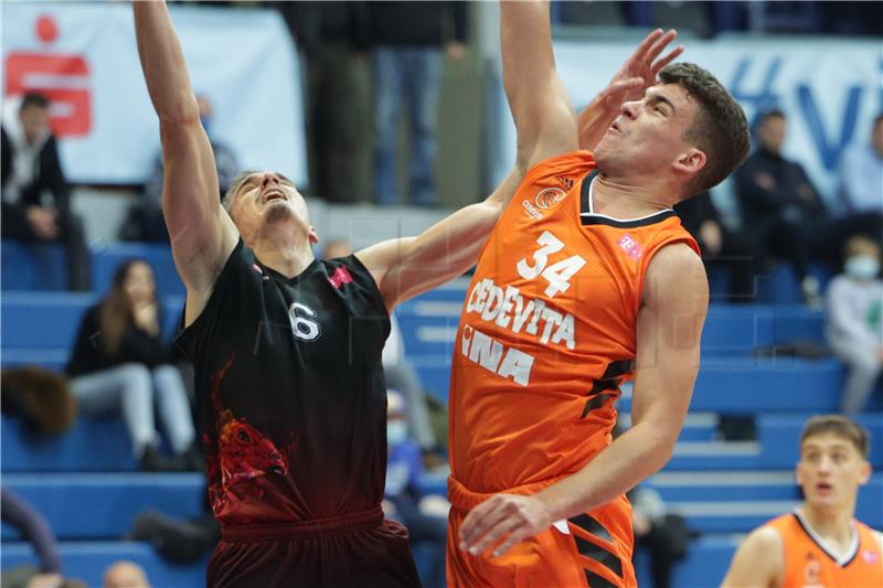 Utakmica 8. kola prvenstva Hrvatske za košarkaše Cedevita Junior - Gorica