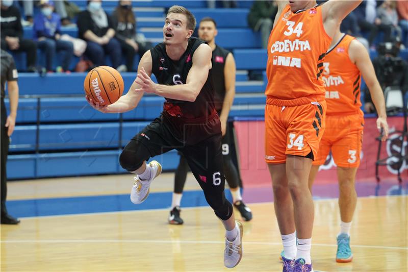 Utakmica 8. kola prvenstva Hrvatske za košarkaše Cedevita Junior - Gorica