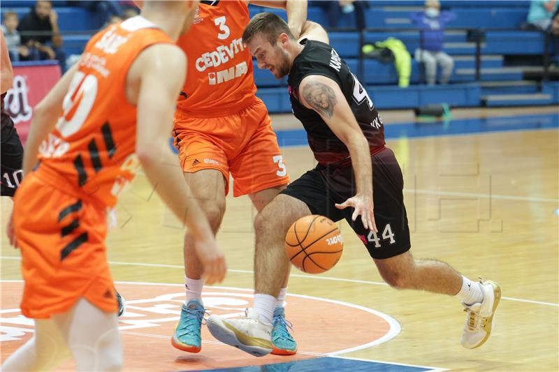 Utakmica 8. kola prvenstva Hrvatske za košarkaše Cedevita Junior - Gorica