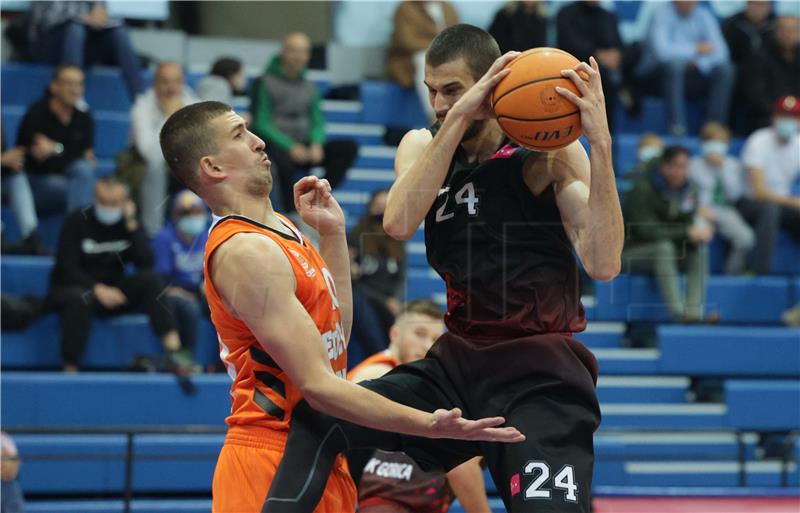 Utakmica 8. kola prvenstva Hrvatske za košarkaše Cedevita Junior - Gorica